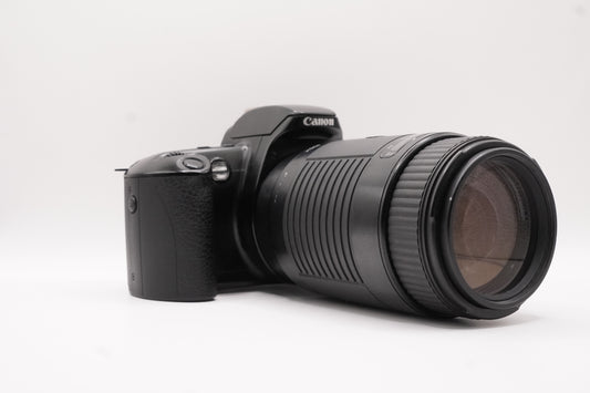 Canon EOS Kiss + Sigma 75–300 mm AF