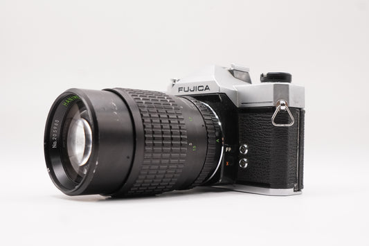 Fujica ST705 (M42) + Tele-zoom Hanimex