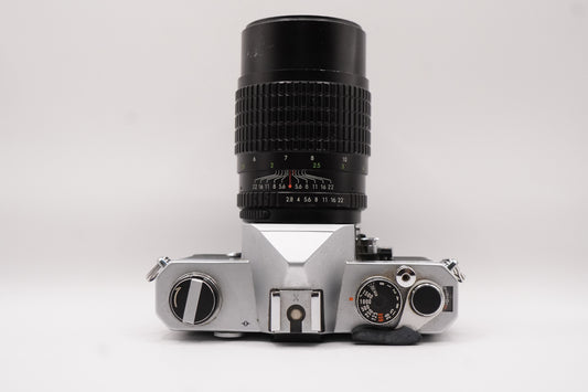 Fujica ST705 (M42) + Tele-zoom Hanimex