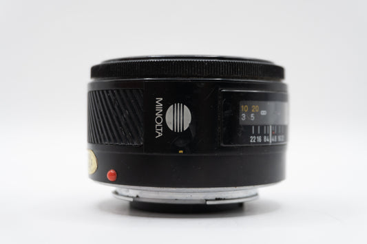 Minolta AF 50mm f/1.7 (22) | Montura A / Maxxum | Ø49mm