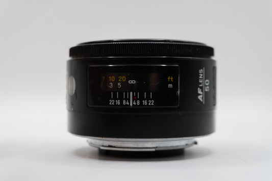 Minolta AF 50mm f/1.7 (22) | Montura A / Maxxum | Ø49mm