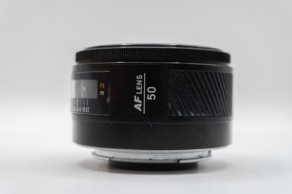 Minolta AF 50mm f/1.7 (22) | Montura A / Maxxum | Ø49mm