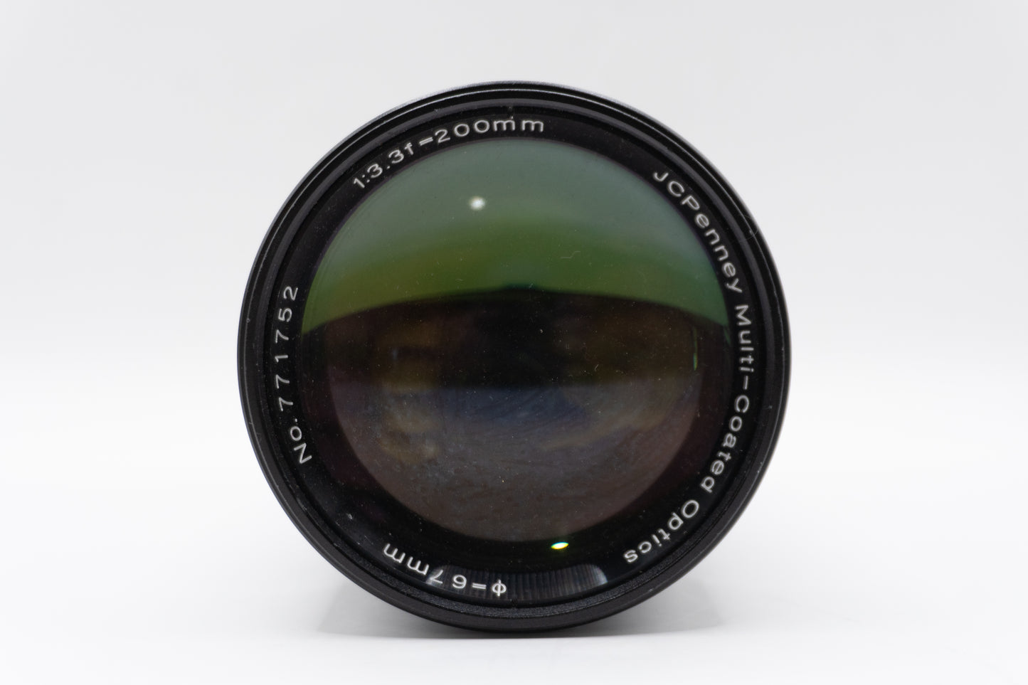 Lente JCPenney 200mm f/3.3 | Telefoto Vintage | Multi-Coated | Ø67mm